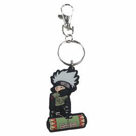 NARUTO SHIPPUDEN - SD KAKASHI w/SCROLL PVC KEYCHAIN II