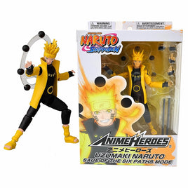 Naruto Shippuden Anime Heroes Uzumaki Naruto Action Figure-Sage of the Six Paths Mode