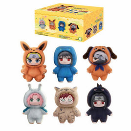 TOP TOY: Naruto Beast Party Series Vinyl Plush Blind Box Asst-6pcs PDQ