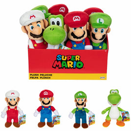 Nintendo Super Mario 9" Plush Asst-8pcs PDQ