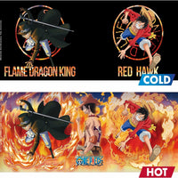ONE PIECE - Mug Heat Change - 460 ml - Luffy & Sabo