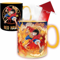ONE PIECE - Mug Heat Change - 460 ml - Luffy & Sabo