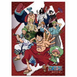 ONE PIECE - WANO COUNTRY ARC GROUP 01 WALL SCROLL