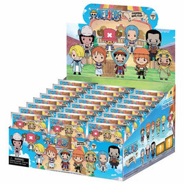 One Piece 3D Foam Keyring Blind Bag Asst-Series 7-24pcs PDQ
