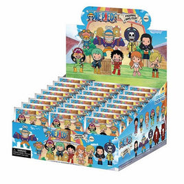 One Piece 3D Foam Figual Keyring Blind Bag Asst- Series 6 -24pcs PDQ