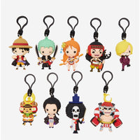 One Piece 3D Foam Keyring Blind Bag Asst-Ser 2-24pcs DPQ