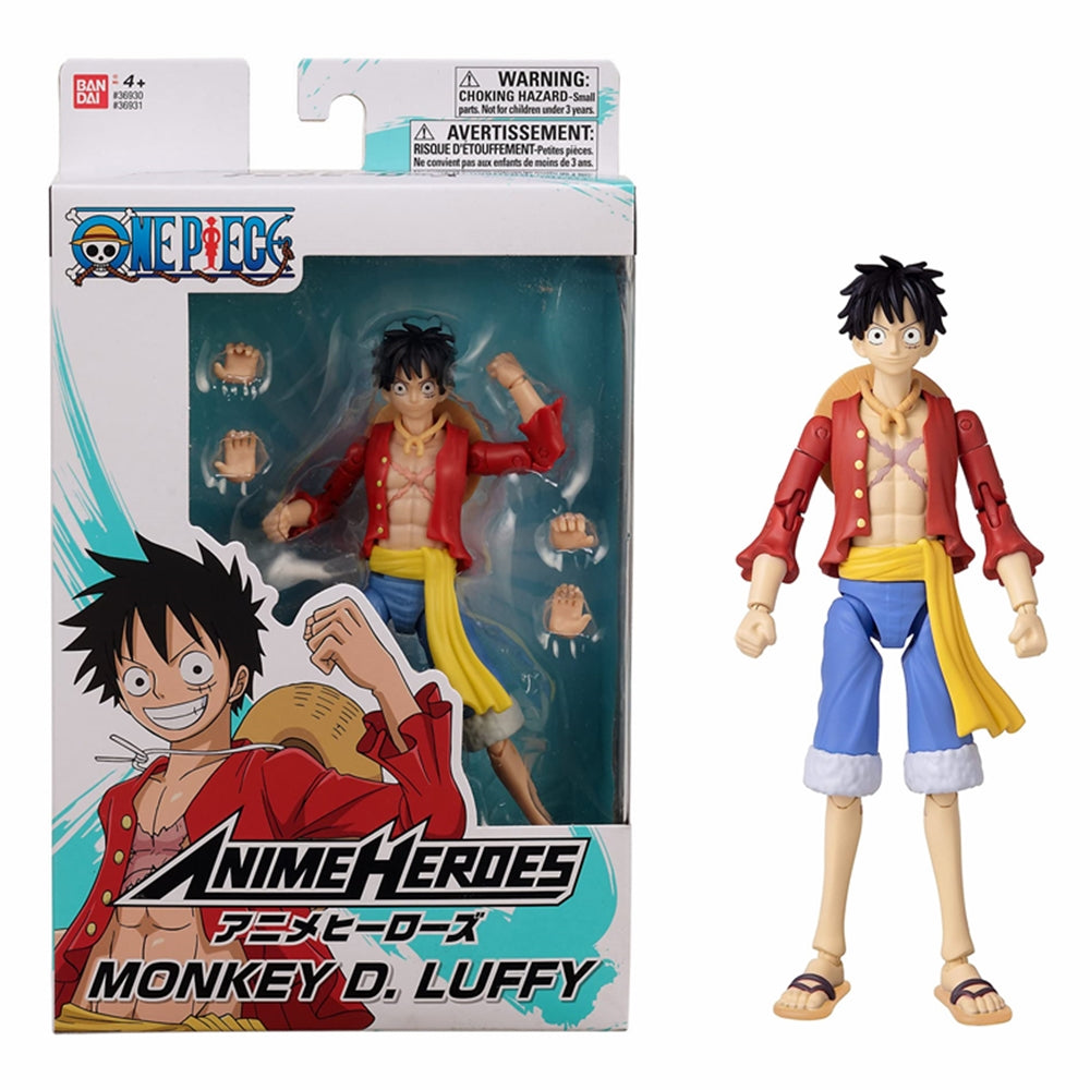 One Piece Anime Heroes Monkey D. Luffy Action Figure| CASA MANGA