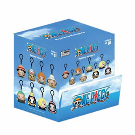 One Piece Sitting Fuwakoroin Figure Backpack Hanger Blind Bag Asst-24pcs PDQ