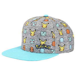 POKEMON YOUTH MICROFIBER AOP CURVED BILL SNAPBACK-Special