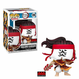 POP! Animation #1255-Demon Salyer-Tanjiro Kamado ( Hinokami Kagura Dance)-AAA Exclusive