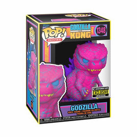 POP! Movie#1348-Godzilla vs Kong-Godzilla Black Light-EE Exclusive