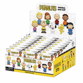 Peanuts 3D Foam Keyring Blind Bag Asst-24pcs PDQ