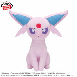 Pokemon Mecha Mofugutto Plush- Espeon-Japan Version