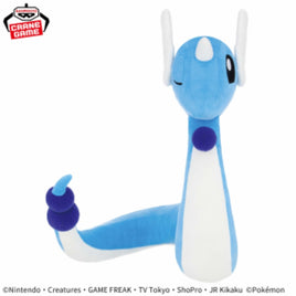 Pokemon Mega Mofugutto Plush Dragonair Wink ver. -Japan Version