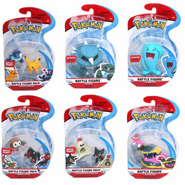 Pokemon Mini Battle Figure Asst-set of 6-Special Offer