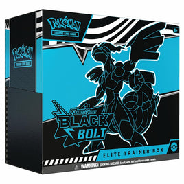 Pokemon TCG Scarlet & Violet 10.5 Black Bolt Elite Trainer Box(Max. 1pc)