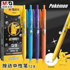 Pokémon Ultimate Battle Force Cushion Grip Gel Pen Asst. Set-Set of 12
