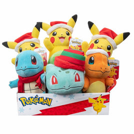 Pokemon™ 8 Inch Holiday Plush Assortment-6pcs PDQ