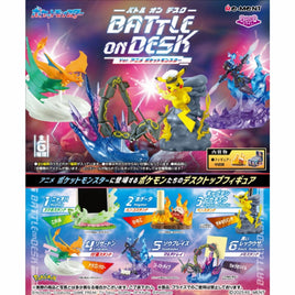 Re-Ment: DesQ Battle On Desk Ver. Anime Pokemon Mini Figure Collection-Set of 6pcs (Box)