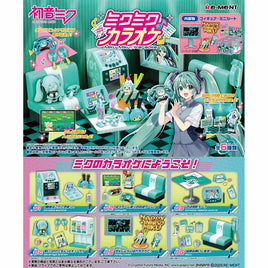 Re-Ment:HATSUNE MIKU Karaoke Blind Box Asst-6pcs PDQ-USA Version