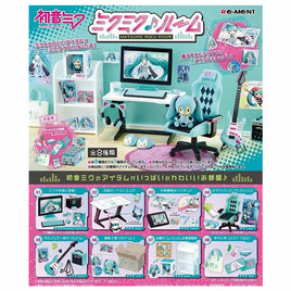 Re-Ment: Hatsune Miku Room Mini Figure Playset Asst-Set of 8(Box)