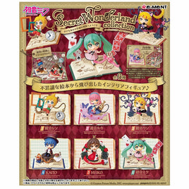 Re-Ment:Hatsune Miku Secret Wonderland Mini Figure Collection Asst-Set of 6(Box)