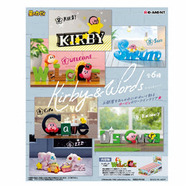 Re-Ment:Kirby & Words Collection Mini Figure Asst-Set of 6(Box)