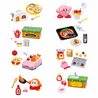 Re-Ment:Kirby's Dream Land Harapeko Kirby Kitchen Mini Playset Blind Box Asst-8pcs PDQ-Japan Imports