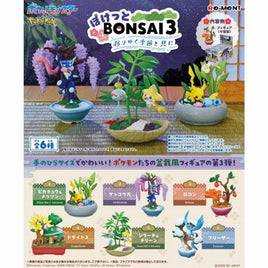 Re-Ment: Pokemon Pocket Bonsai 3 - With The Changing Seasons Mini Figure Collection-Set of 6pcs( Box)