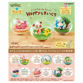 Re-Ment;Pokemon Terrarium Collection Happy Days Mini Figure Asst-Set of 6(Box)