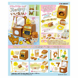 Re-Ment :Rilakkuma Room Washroom Figure & Playset Collection-Set of 6pcs (Box)