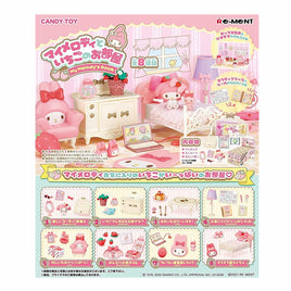 Re-Ment:Sanrio Characters My Melody's Strawberry Room Mini Figure Playset Asst-Set of 8(Box)
