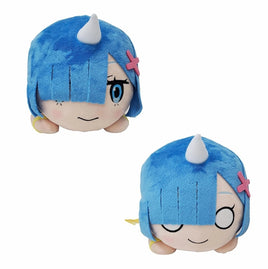 NESOBERI (Lay-Down) "Re:ZERO -Starting Life in Another World-" SP Plush Asst. "Rem" -Thunder God-set of 2