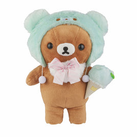 Rilakkuma-Chairoikoguma Ice Cream Plush 13.5 Inch Medium Plush-Special Offer