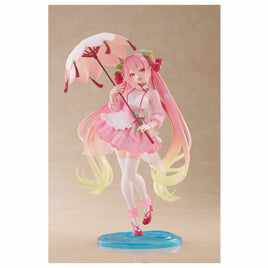 Sakura Miku AMP+ Figure (Sakura Dress Ver.)