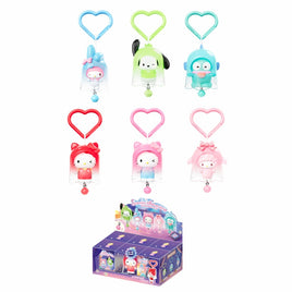 Sanrio Characters Ghostly Appearance Series Moetch Live Pull-Charm Toy Blind Box Asst-6pcs PDQ