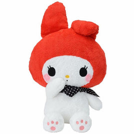 Sanrio Characters Yurukawa 50's My Melody Red Jumbo Plush(GJ)-Japan Version