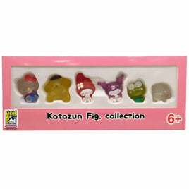 Sanrio Hello Kitty & Friends Katazun 6 Figures Collection Box-SDCC Exclusive