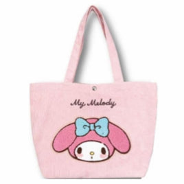 Sanrio My Melody in Pink Corduroy Multi Purpose Tote Bag-Japan Imports