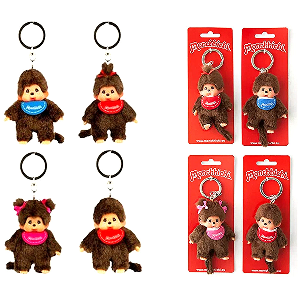 Sekiguchi Original MONCHHICHI Plush Keychain Asst-Set of 12| CASA MANGA