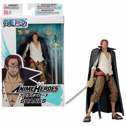 Bandai - Anime Heroes - One Piece - Shanks Action Figure (36935