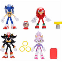 Sonic 4" Articulated Figures with Accessory Asst - Wave 14 -Set of 6