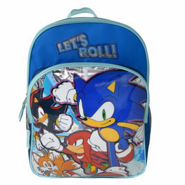 Sonic & Friends Let's Roll! 16" Backpack