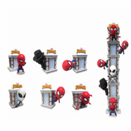 Spider Man Hero Box Tower Series Asst-Set o f 6