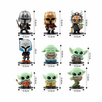 Star Wars Cosbi Bobble-Head Mini Figure Collection Blind Box Asst-Series 3 -8pcs PDQ