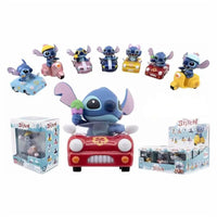 Stitch Zoom Hero Pull Back Vehicle Asst-12pcs PDQ