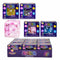 Large Sugar Cube Filled with Snowflake Sequins Squishy Asst-4 Assorted Colors -9pcs PDQ