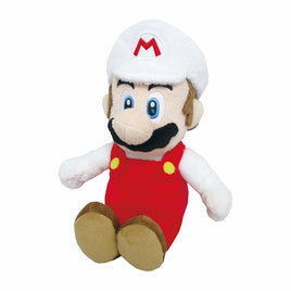 Super Mario Fire Mario 8" Plush-Sanei