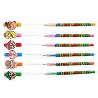 Super Mario 6pk Gel Pens on Blister Card
