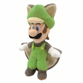 Super Mario Bros. Flying Squirrel Luigi 9" Plush